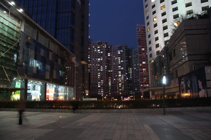 Urbane Zenten: Typisches Bild aus einer chinesischen Grossstadt (hier Shenzhen).